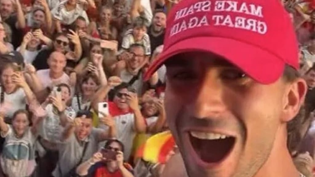Trump comparte en sus redes un video de Ferran Torres con la gorra “Make Spain Great Again”