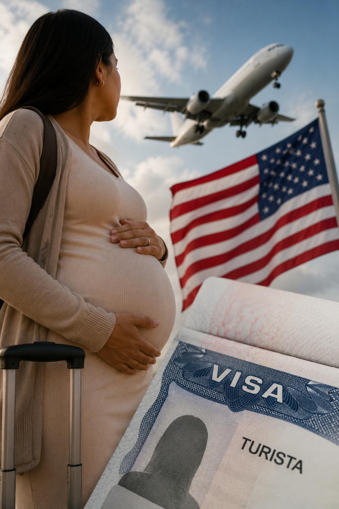 EE. UU. refuerza controles contra el “turismo de nacimiento” y advierte sobre cancelación de visas