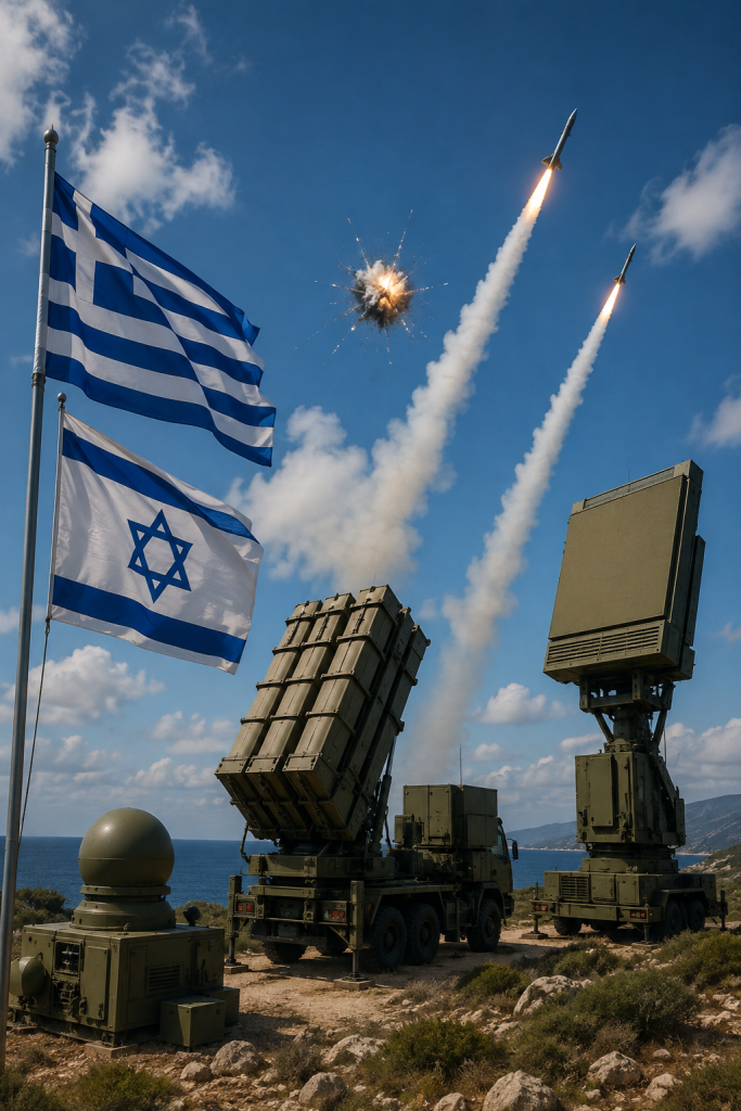 Israel construirá sistema de defensa aérea para Grecia