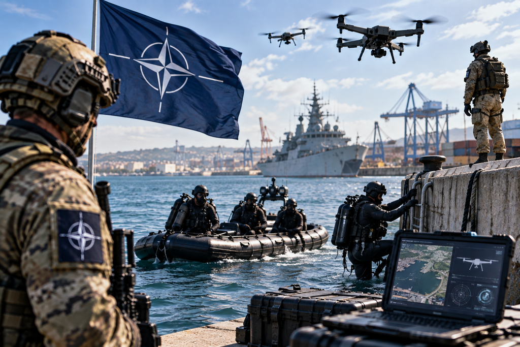 OTAN prueba drones y nuevas tecnologías para reforzar sus operaciones de defensa