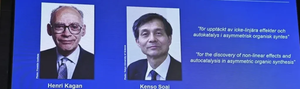 Henri Kagan y Kenso Soai ganan el Nobel de Química 2026 por avances en el estudio de las moléculas